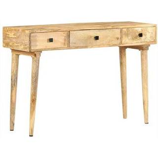 Konsolbord 115X35X76 Cm Massivt Mangotræ