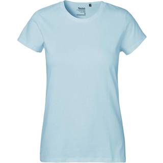 Neutral Dame Klassisk T-Shirt Baby Blå