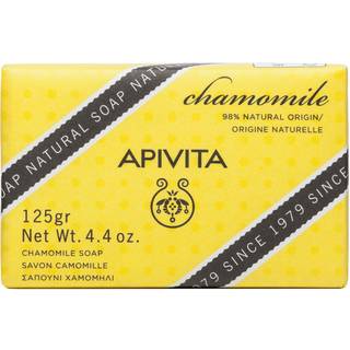 Apivita Natural Soap Chamomile Rensebar 125 g - 125 g