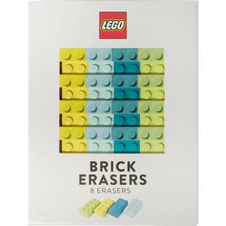 Lego Brick Erasers: 8 Erasers