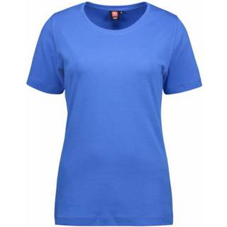 ID 0508 Interlock T-shirt dame Azur L