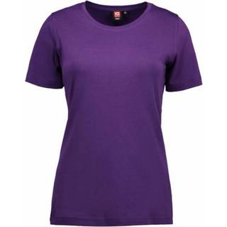 ID 0508 Interlock T-shirt dame Lilla 2XL