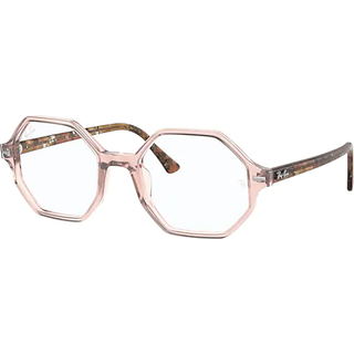 Ray-Ban RX5472 Britt 8080 52 Briller Kvinder Brun - Transparent Light Brown - 52mm