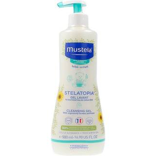 Mustela Bébé Stelatopia Rensende vaskegel til børn & babyer til tør og atopisk hud 500 ml - 500 ml