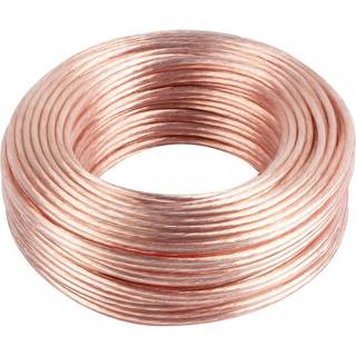 Lanberg Højttalerkabel 2x 1.5mm² (25 Meter) Transparent