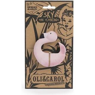 oli and carol Sky the Flamingo Baby Teether