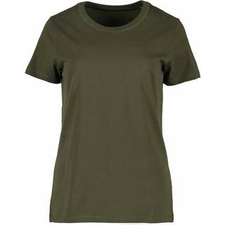 ID 0553 T-shirt økologisk dame Oliven S