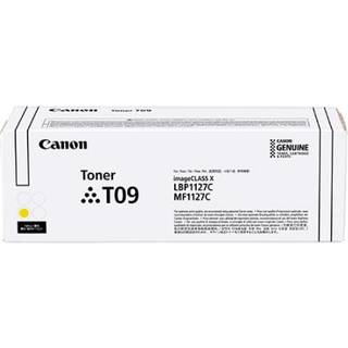 Gul lasertoner - Canon T09 - 5.900 sider.