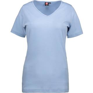 ID Interlock Dame T-shirt - Light Blue - L