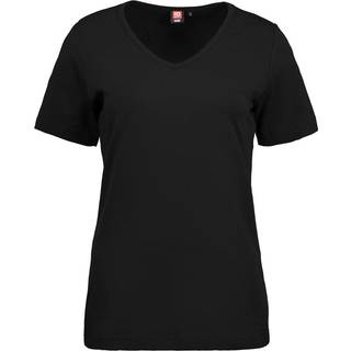 ID Interlock Dame T-shirt - Black - 3XL