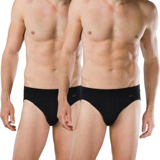 Schiesser 2-pak Authentic Rio Briefs - Black - Medium