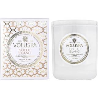 Voluspa Classic Maison Blanc duftlys 60 timer Suede Blanc