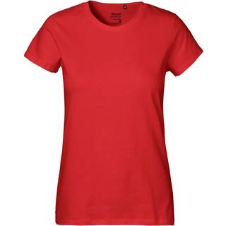 Neutral Dame Klassisk T-Shirt Rød