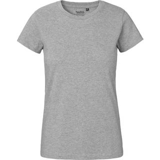 Neutral Dame Klassisk T-Shirt Grå Melange