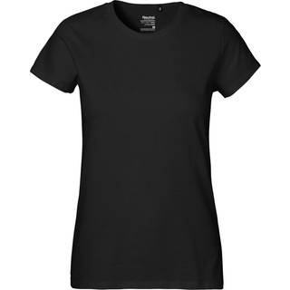 Neutral Dame Klassisk T-Shirt Sort