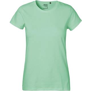Neutral Dame Klassisk T-Shirt Mint