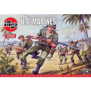 Airfix, WWII U.S. Marines, 1:76 [Levering: 1-2 dage]