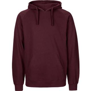 Neutral Klassisk Hoodie Bordeaux