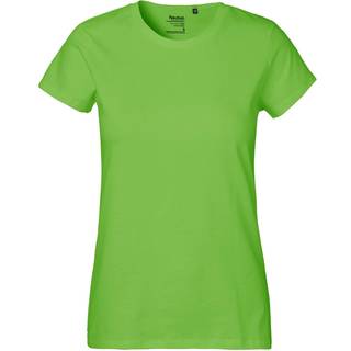 Neutral Dame Klassisk T-Shirt Lime