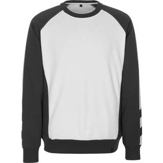 MASCOT UNIQUE Witten sweatshirt, hvid/mørk antracit - L