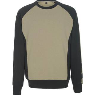 MASCOT UNIQUE Witten sweatshirt, lys kaki/sort - 2XL