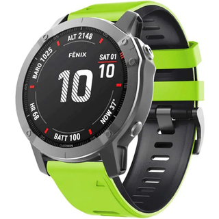 Twin Sport Armbånd Garmin Fenix 6X Pro - Blå/grå