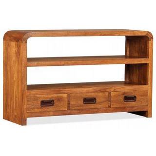 tv-skab 90x30x55 cm massivt akacietræ