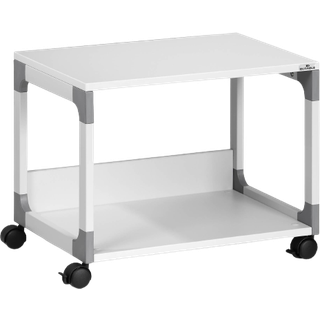 Durable System Multi Trolley 48  rullebord sølv/bøg