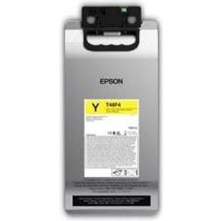 Epson T48F4 - Large Format - yellow - original - ink cartridge - Blækpatron Gul