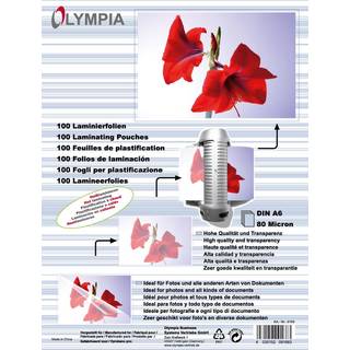 Olympia - 100 pcs. - A6 - lamination film