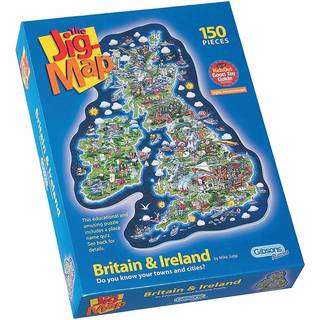 Jigmap - Great Britain &amp; Ireland - 150 XL brikker