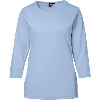 ID 0313 PRO Wear T-shirt 3/4 ærmet dame Lys blå M