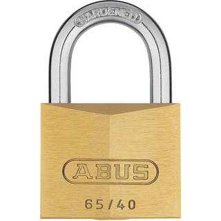 Hængelås ABUS 65/40, Ø6.5 mm, messing