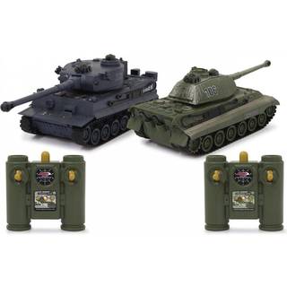 RC Tank Battle Set Tiger 1:28 2,4GHz Jamara Fjernstyret Legetøj 403635