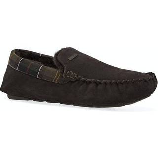 Barbour Herren Hausschuhe braun Fell/Kunstfell