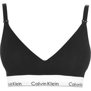 Calvin Klein Modern Cotton Maternity Bra - Black - Medium