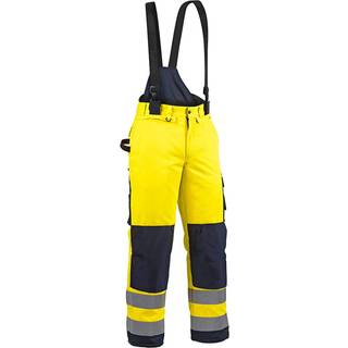 Blåkläder High Vis Vinter buks - High Vis Gul/Marineblå - D112