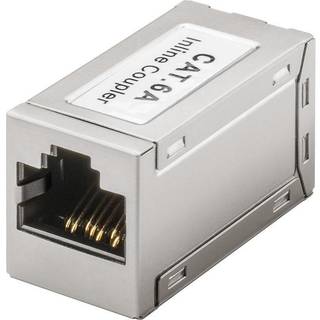 RJ45 Modular coupler, CAT 6A til 2x RJ45 hun(8P8C)