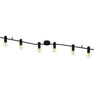 EGLO Passa Rella Loftlampe Til 6xE27 I Sort