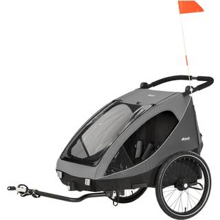 Hauck Dryk Duo Cykelanhænger, Grey
