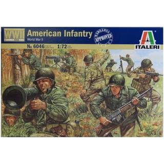 Italeri, WWII, American Infantry, 1:72 [Levering: 1-2 dage]