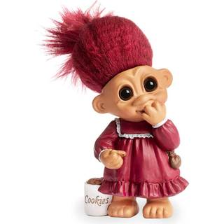 Lykketrold Kusine af Grandam Familien figur rød