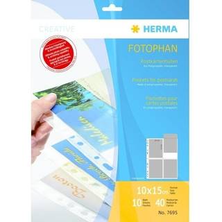 Herma Fotolommer til postkort - 10 blade