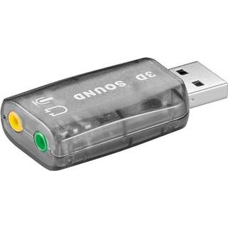 USB 2.0 lydkort til lyd og mikrofon | PRIS-MATCH