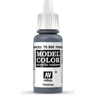 Vallejo Model Color 17Ml French Mirage Blue [Levering: 1-2 dage]