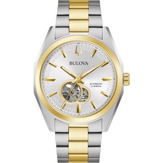 Bulova 98A284 Classic Surveyor Two Tone Automatic Bracelet Watch - W09225