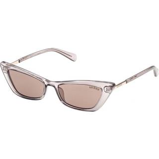 Guess GU8229 81E 53 Solbriller Kvinder Purple - Transparent Light Violet - 53mm