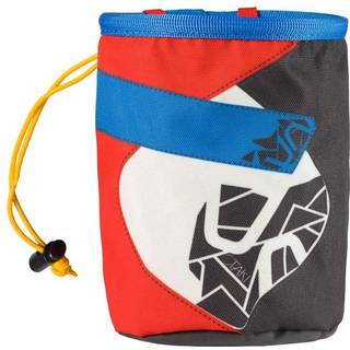 La Sportiva Otaki Chalk Bag Chalkbag størrelse One Size farve sort/rød/hvid/blå