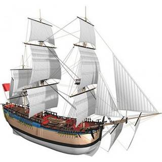 Billing Boats, HMS Endeavour, træskrog, 1:50 [Levering: 1-2 dage]