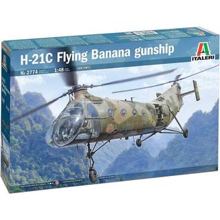 Italeri, H-21C Flying Banana Gunship, 1:48 [Levering: 1-2 dage]